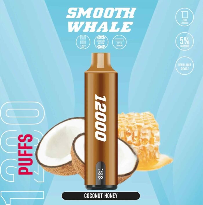 SMOOTH Whale 12000 Puffs 5% Disposable Vape