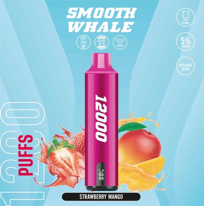 SMOOTH Whale 12000 Puffs 5% Disposable Vape