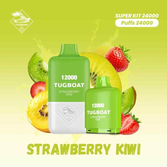 TUGBOAT Super Kit 24000 Puffs 5% Nicotine Disposable Vape