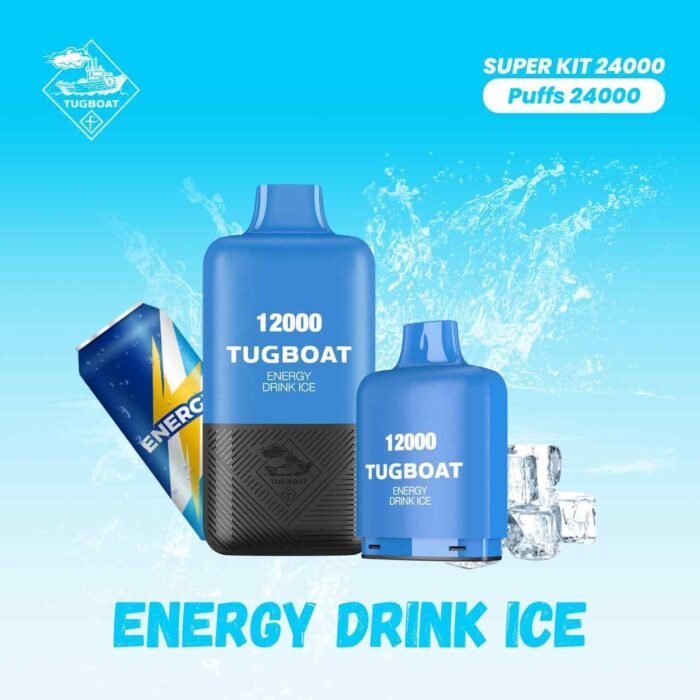 TUGBOAT Super Kit 24000 Puffs Price in Dubai ENERGY DRINK ICE