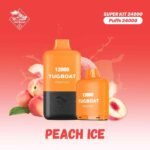 TUGBOAT Super Kit 24000 Puffs Price in Dubai PEACH ICE