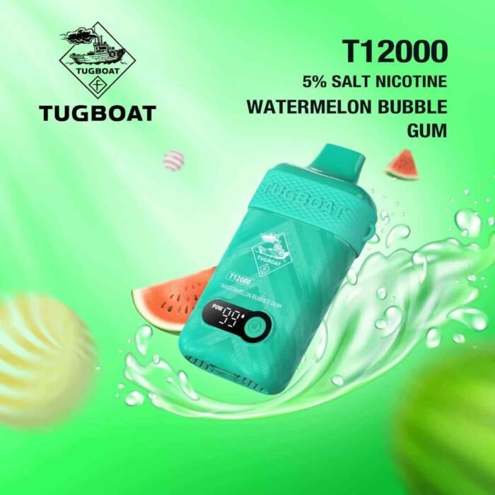 TUGBOAT T12000 Puffs 50Mg Disposable Vape TUGBOAT T12000 Puffs 50Mg Disposable Vape