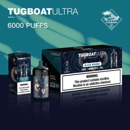 TUGBOAT Ultra 6000 Puffs Disposable Vape in Dubai