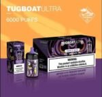 TUGBOAT Ultra 6000 Puffs Disposable Vape in Dubai