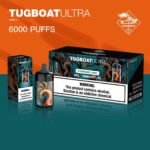 TUGBOAT Ultra 6000 Puffs Disposable Vape in Dubai