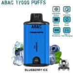 ABAC 17000 Puffs Dual Mesh 5% Nicotine Disposable Vape Price in Dubai Blueberry Ice