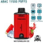 ABAC 17000 Puffs Dual Mesh 5% Nicotine Disposable Vape Price in Dubai Watermelon Ice