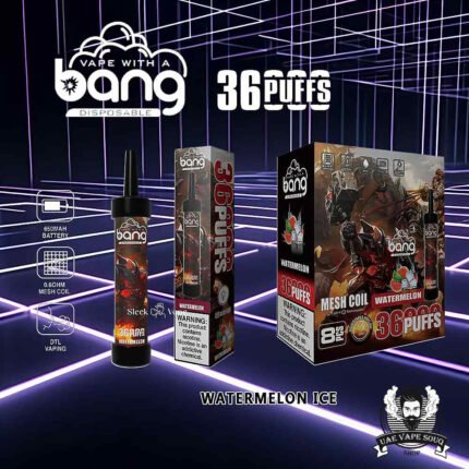 BANG 36000 Puffs Disposable Vape Price in Dubai Watermelon Ice