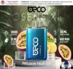 BECO Osens XL 10000 Puffs 50mg Disposable Vape Price in Dubai Passion Fruit Ice