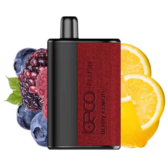 BECO Plush 8000 Puffs 50Mg Disposable Vape Price in Dubai Berry Lemon