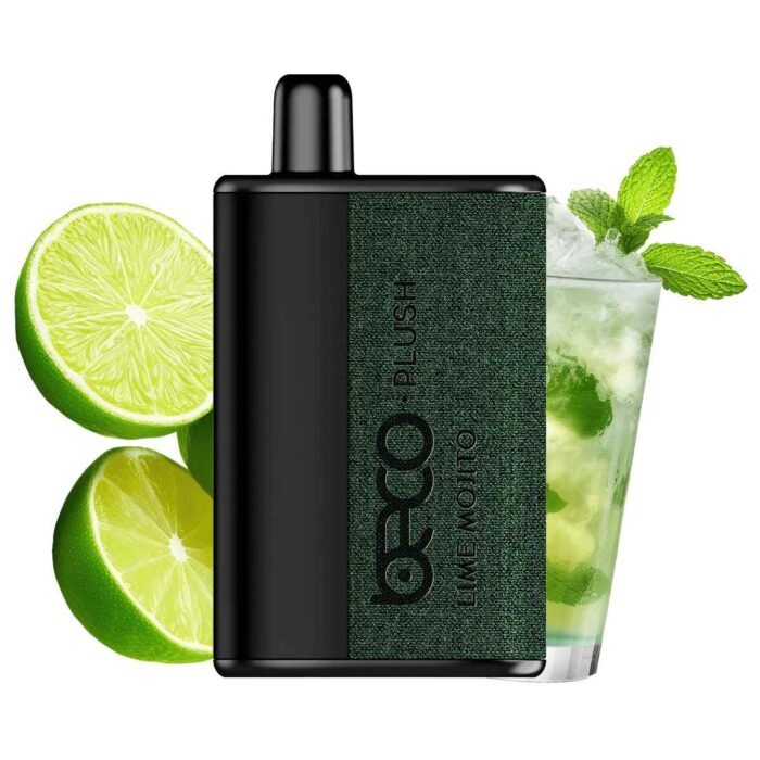 BECO Plush 8000 Puffs 50Mg Disposable Vape Price in Dubai Lime Mojito