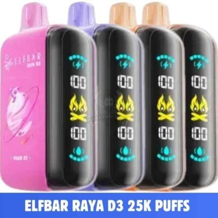 ELFBAR Raya D3 25000 Puffs Disposable Vape Price in Dubai, UAE