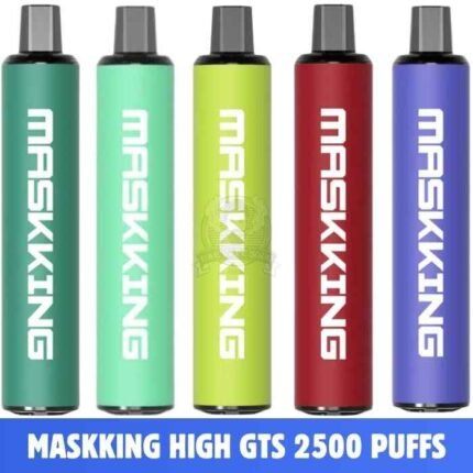 MASKKING High GTS 2500 puffs Disposable Vape Price in Dubai, UAE