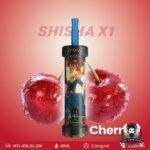 MFU Shisha X1 40000 Puffs Salt Nicotine 5mg Disposable Vape in Dubai Cherry