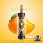 MFU Shisha X1 40000 Puffs Salt Nicotine 5mg Disposable Vape in Dubai Mango