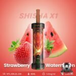 MFU Shisha X1 40000 Puffs Salt Nicotine 5mg Disposable Vape in Dubai StrawberryWatermelon