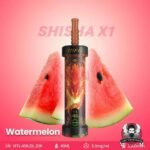 MFU Shisha X1 40000 Puffs Salt Nicotine 5mg Disposable Vape in Dubai Watermelon