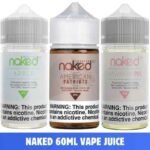 NAKED Vape Juice 60ml 3mg E-Liquid in Dubai, UAE