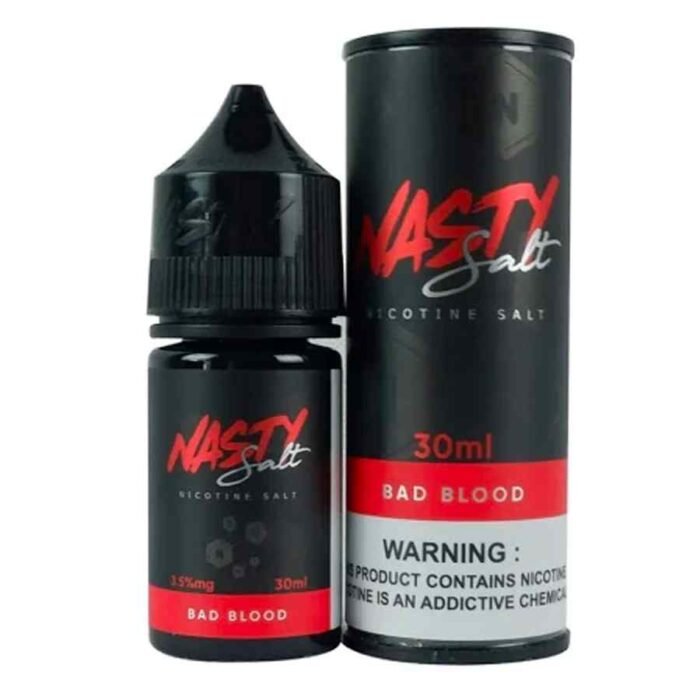 NASTY Juice Salt 30mL Nicotine 35mg & 50mg Price in Dubai Bad Blood