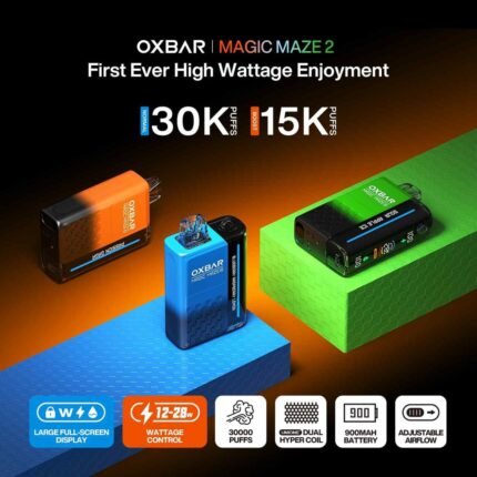 OXBAR Magic Maze 2 30000 Puffs Disposable Vape in Dubai