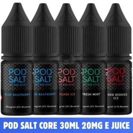 POD SALT Core Salt Nicotine 20MG 30ML E-Juice in Dubai