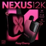 POD SALT Nexus 12000 Puffs Price in Dubai FIZZY CHERRY