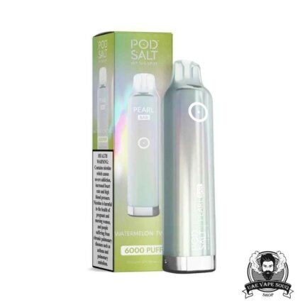 POD SALT Pearl Bar 6000 Puffs 20mg Disposable Vape Price in Dubai Waternelon Twist