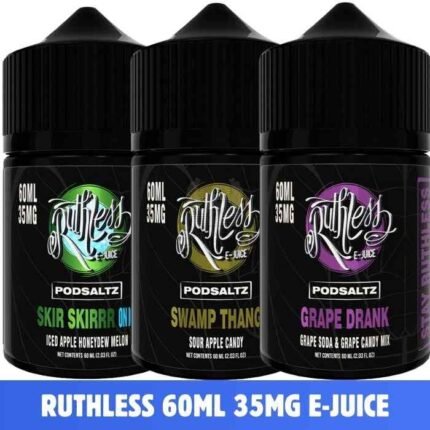 RUTHLESS 60ml Vape Juice 35mg E-Liquid in Dubai