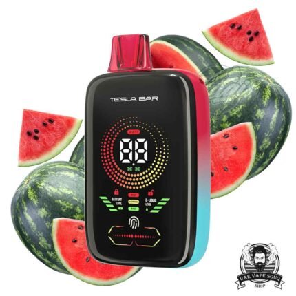 TESLA BAR XT 25000 Puffs 50MG Nicotine Disposable Vape Price in Dubai Watermelone Ice