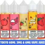 TOKYO Vape Juice 60ML E-Liquid, 3MG & 6MG in Dubai