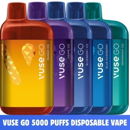 UAE VAPE SOUQ SHOP: 1 - VUSE GO 5000 Puffs Salt Nicotine 20mg Di