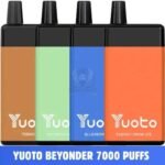 YUOTO Beyonder 7000 Puffs Disposable Vape In Dubai, UAE