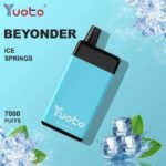 YUOTO Beyonder 7000 Puffs Disposable Vape Price in Dubai Ice Springs