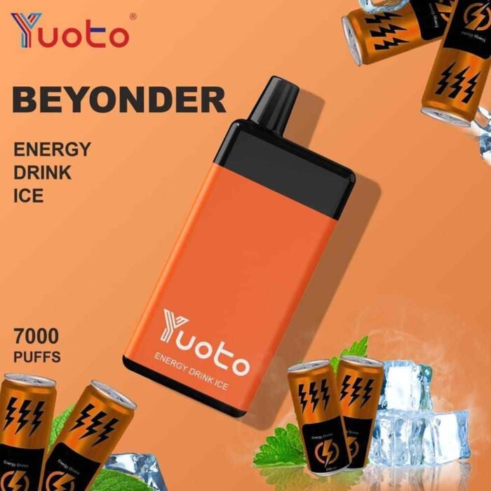 YUOTO Beyonder 7000 Puffs Disposable Vape Price in Dubai energy drink ice