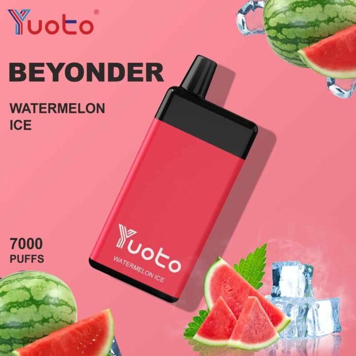 YUOTO Beyonder 7000 Puffs Disposable Vape Price in Dubai watermelon ice