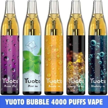 Yuoto Bubble 4000 Puffs Disposable Vape In UAE