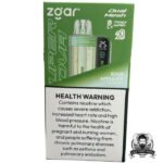 ZGAR Supernova 30000 Puffs Disposable Vape Price in Dubai Sour Apple Ice