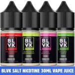 BLVK Salt Nicotine 30ml 35mg & 50mg Vape Juice in Dubai