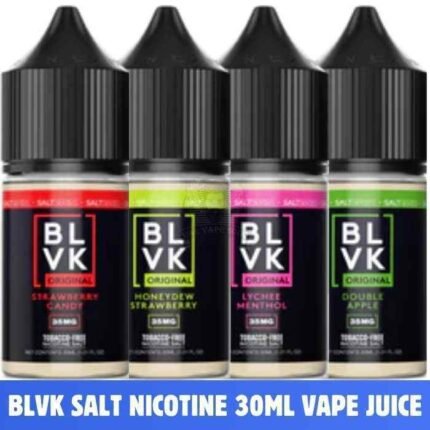 BLVK Salt Nicotine 30ml 35mg & 50mg Vape Juice in Dubai