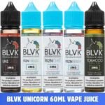 BLVK Unicorn Premium Vape Juice 60ML 3MG E-Liquid