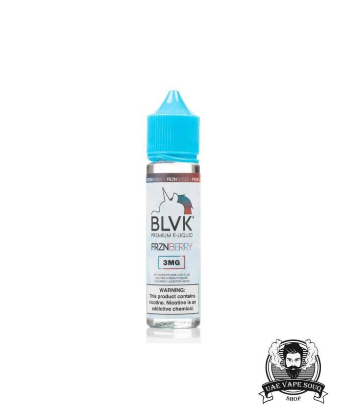 BLVK Unicorn Premium Vape Juice 60ML 3MG E-Liquid Price in Dubai Frzn Berry