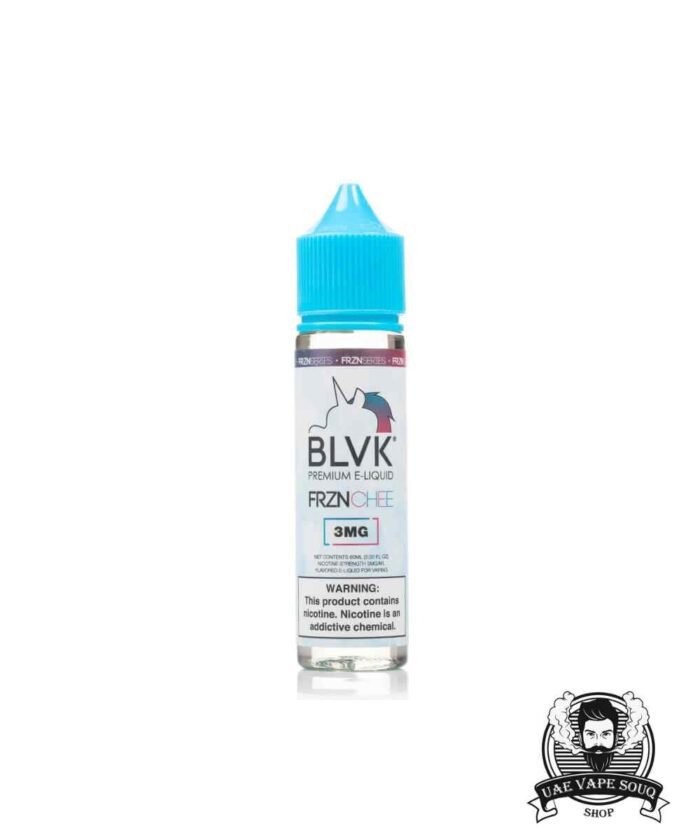 BLVK Unicorn Premium Vape Juice 60ML 3MG E-Liquid Price in Dubai Frzn Chee