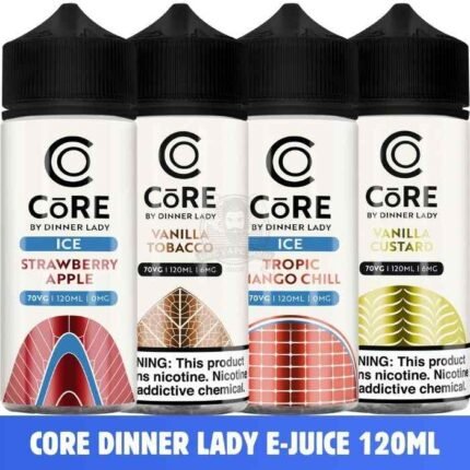 CORE Dinner Lady E-Juice 120ML 3MG & 6MG Vape Juice in Dubai