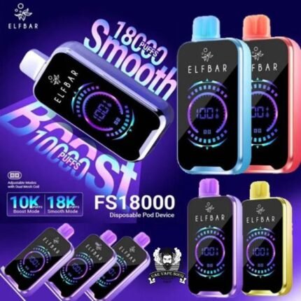 ELF BAR FS18000 50MG 18000 Puffs Disposable Vape Price in Dubai (2)