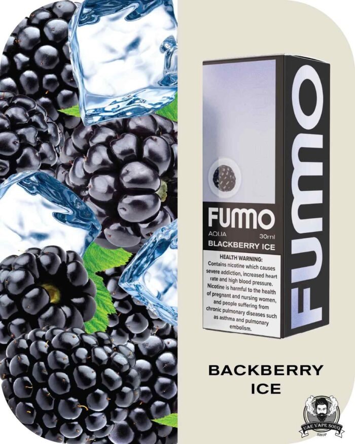 FUMMO Aqua Saltnics 20MG Price in Dubai Blackberry Ice