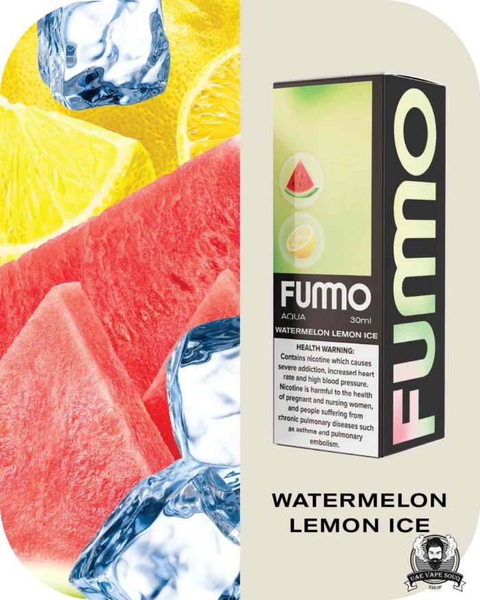 FUMMO Aqua Saltnics 20MG Price in Dubai Watermelon Lemon Ice