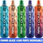 FUMMO Glaze 4500 Puffs 20MG Disposable Vape Price in Dubai