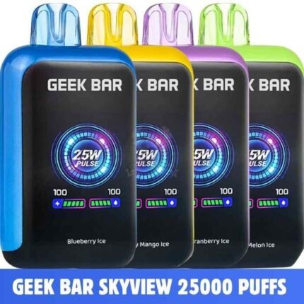 GEEK BAR Skyview 25000 Puffs 50MG Disposable Vape Price in Dubai