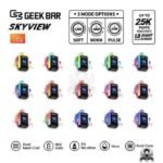 GEEK BAR Skyview 25000 Puffs 50MG Disposable Vape in UAE