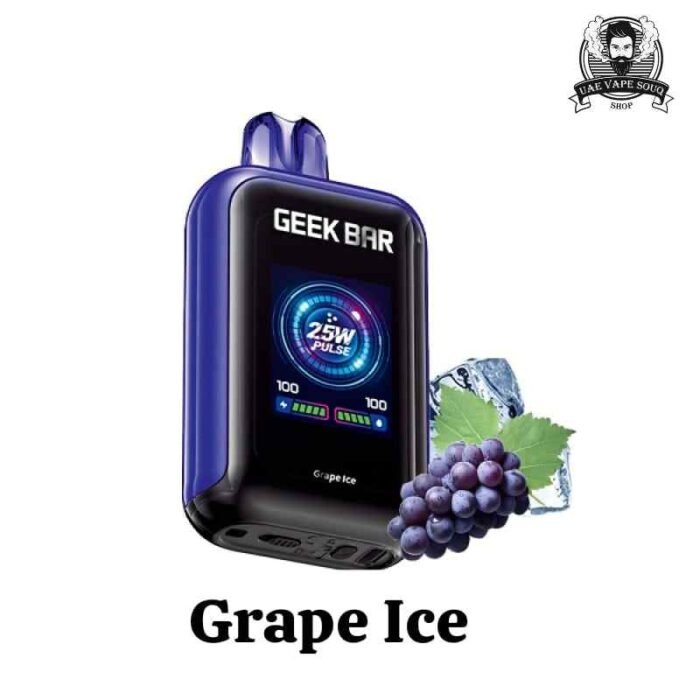 Geek Bar Skyview 25K Disposable Vape Price in Dubai Grape Ice